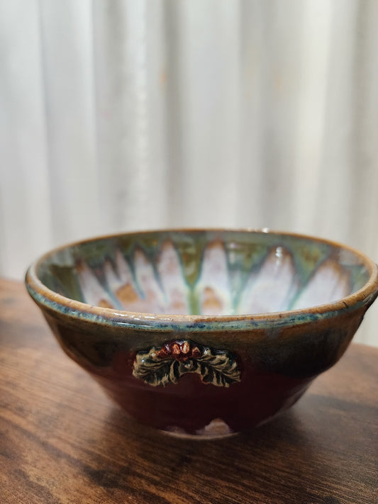 Small Christmas Serving Bowl
